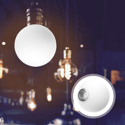 Glass globe lamp - globe,