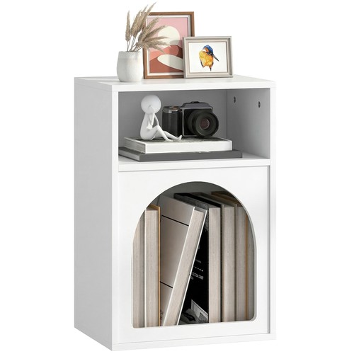 Homcom bedside table modern - bedside, table,