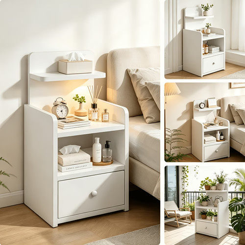 Bedside table drawer cabinet - bedside,