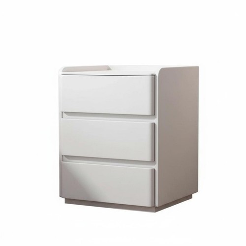 Locking bedside cabinet - cabinet, with
