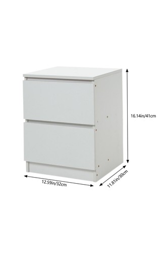 Wooden bedside end table - bedside,