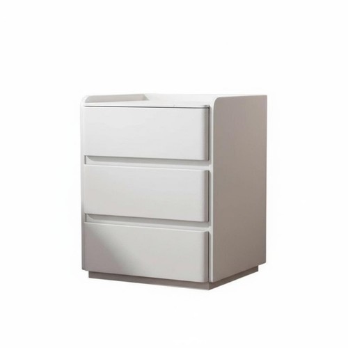 Locking bedside cabinet - cabinet, with