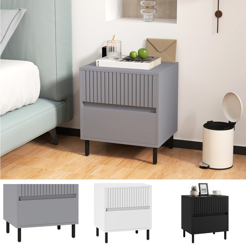 Bedside table with drawers - bedside,