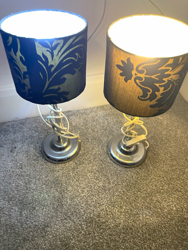 Pair modern bedside table - of,