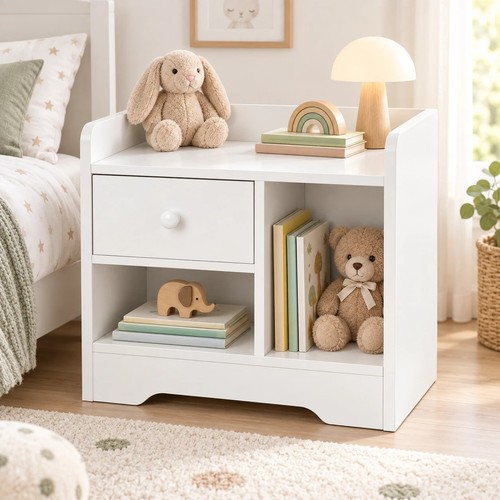 Bedside table drawer - bedside, cabinet