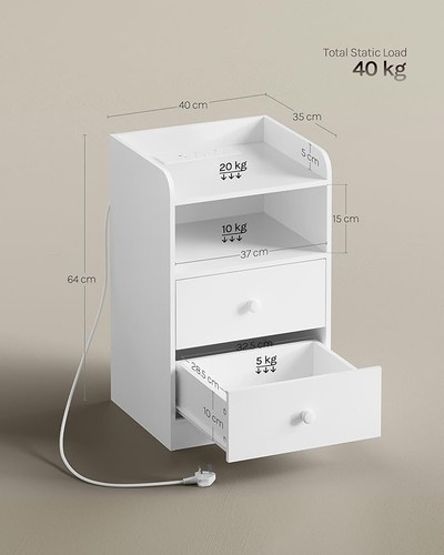 Woltu bedside table cabinet - woltu,