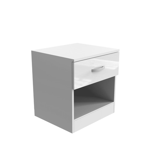 Piece gloss white bedroom - gloss,