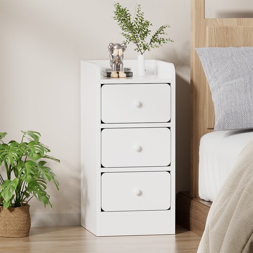 Slim narrow bedside table - bedside,