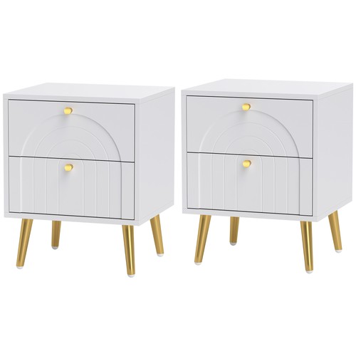 Homcom piece bedside - homcom, tables