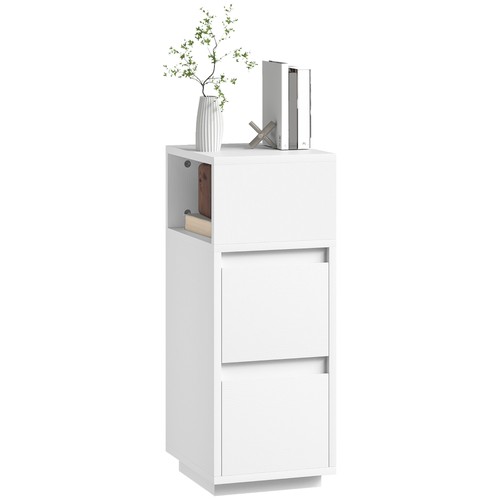 Homcom slim bedside table - slim,