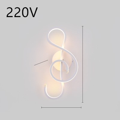 Led wall lamp nordic - led,