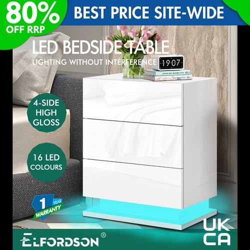 Elfordson bedside table - table, 3