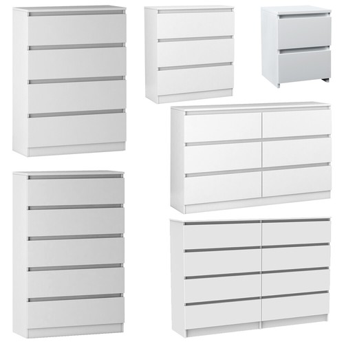 White modern bedside - modern,